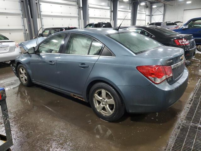 1G1PF5SC4C7213314 - 2012 CHEVROLET CRUZE LT BLUE photo 2