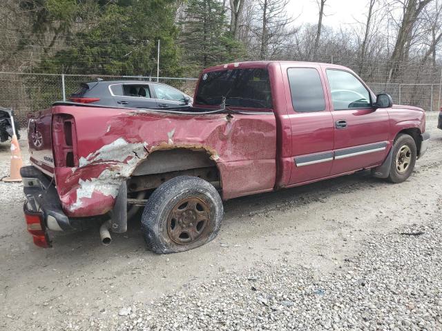 2GCEC19TX41133830 - 2004 CHEVROLET SILVERADO C1500 RED photo 3