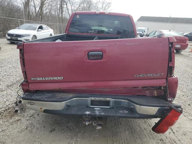 2GCEC19TX41133830 - 2004 CHEVROLET SILVERADO C1500 RED photo 6