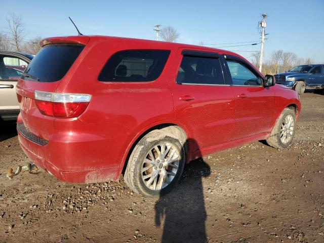 1C4RDJAG8DC638045 - 2013 DODGE DURANGO SXT RED photo 3