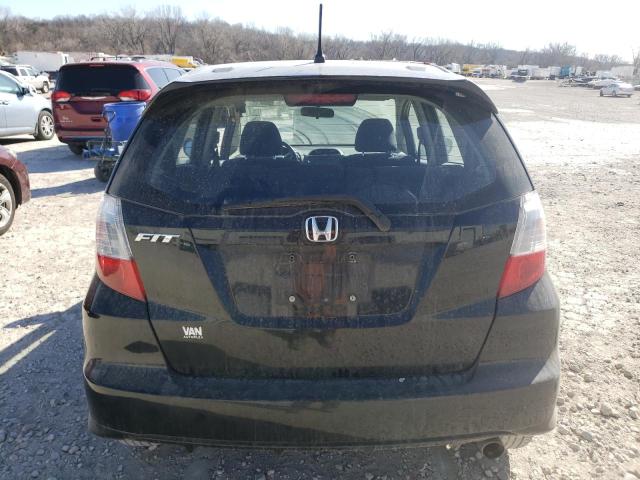 JHMGE8H67DC004640 - 2013 HONDA FIT SPORT BLACK photo 6