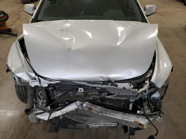 1G1ZG5E74CF137765 - 2012 CHEVROLET MALIBU LTZ ვერცხლისფერი ფოტო 11