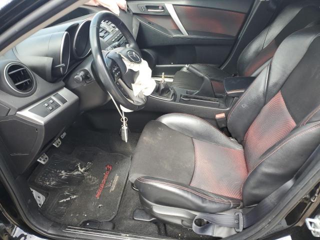 JM1BL1L3XC1615150 - 2012 MAZDA SPEED 3 შავი ფოტო 7