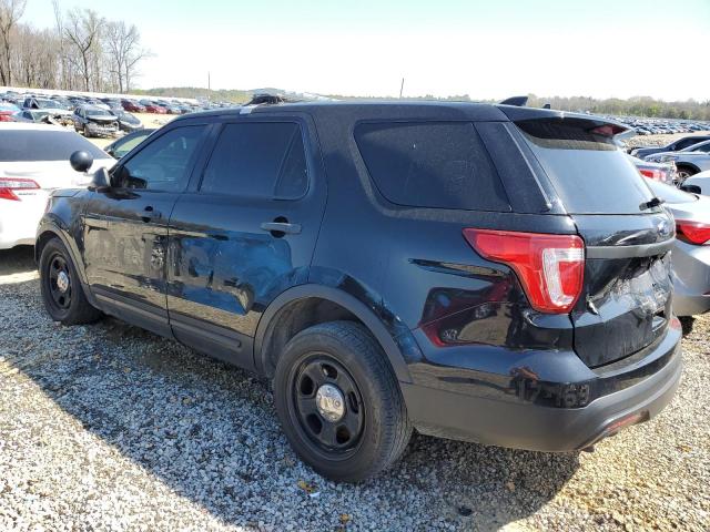 1FM5K8ARXHGD93385 - 2017 FORD EXPLORER POLICE INTERCEPTOR BLACK photo 2