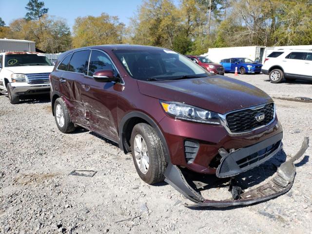 5XYPG4A3XKG512906 - 2019 KIA SORENTO L BURGUNDY photo 4