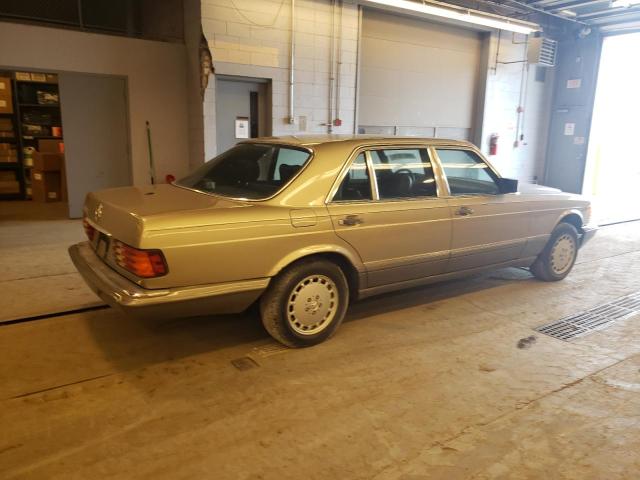 WDBCA35D2GA246302 - 1986 MERCEDES-BENZ 420 SEL GOLD photo 3