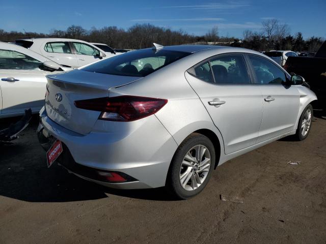 5NPD84LF1KH474840 - 2019 HYUNDAI ELANTRA SEL SILVER photo 3