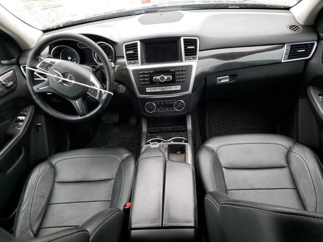 4JGDA5HB3FA593837 - 2015 MERCEDES-BENZ ML 350 4MATIC BLACK photo 8