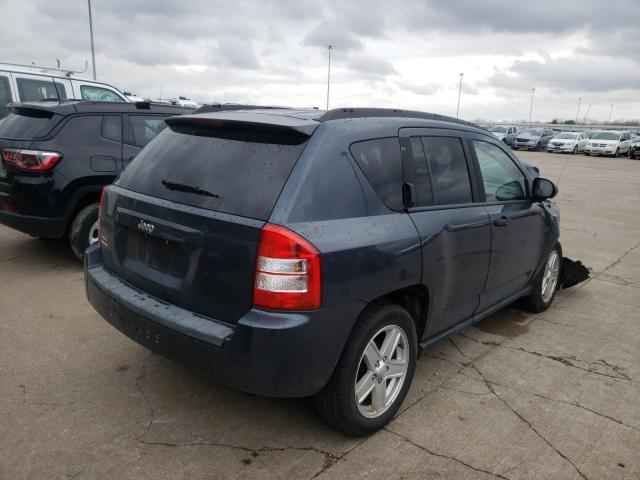 1J8FF47W97D188555 - 2007 JEEP COMPASS BLUE photo 4