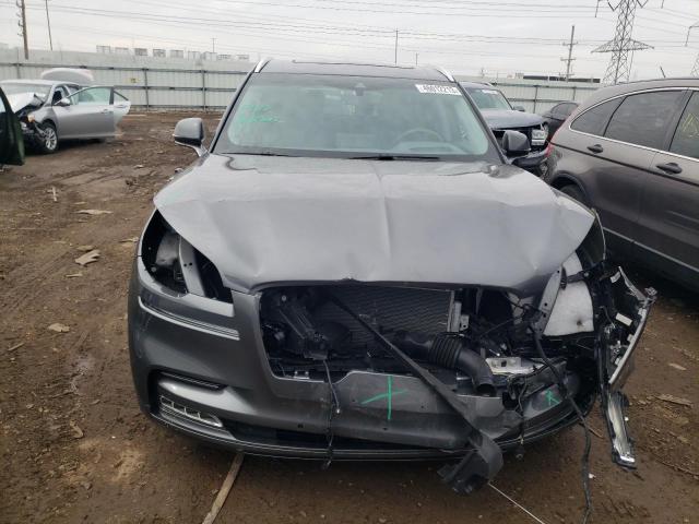 5LM5J7XC0MGL03622 - 2021 LINCOLN AVIATOR RESERVE GRAY photo 5