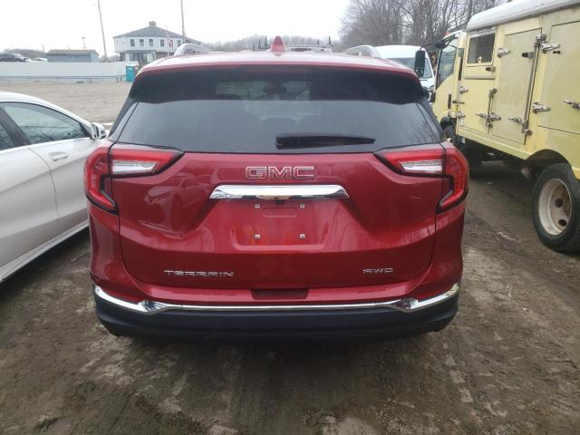 3GKALVEV5NL101482 - 2022 GMC TERRAIN SLT RED photo 6