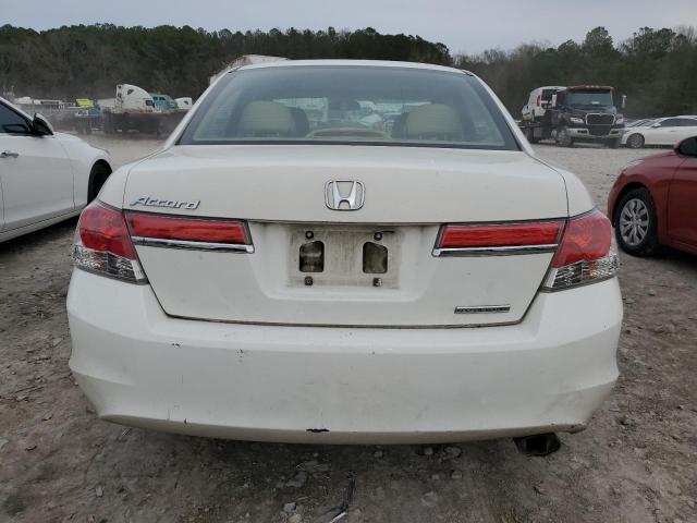 1HGCP2F61CA037459 - 2012 HONDA ACCORD SE WHITE photo 6