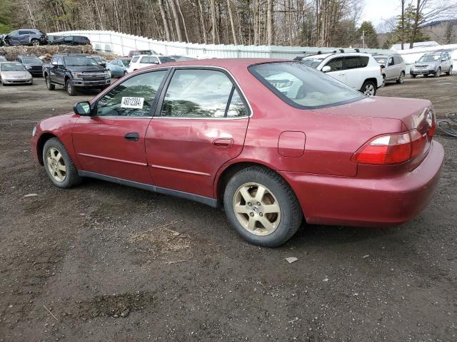 JHMCG567XYC022512 - 2000 HONDA ACCORD SE RED photo 2