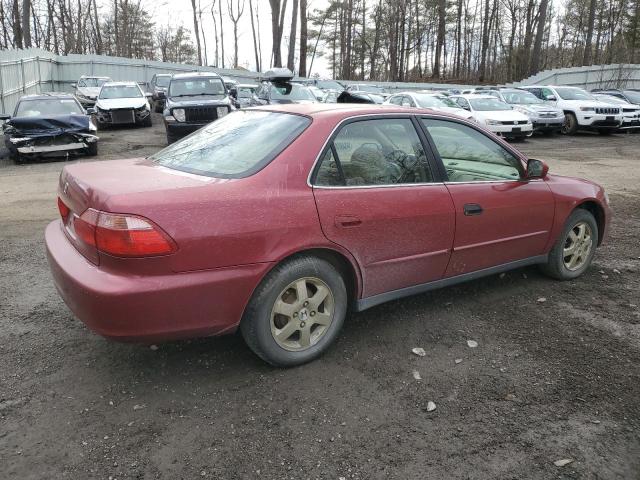 JHMCG567XYC022512 - 2000 HONDA ACCORD SE RED photo 3