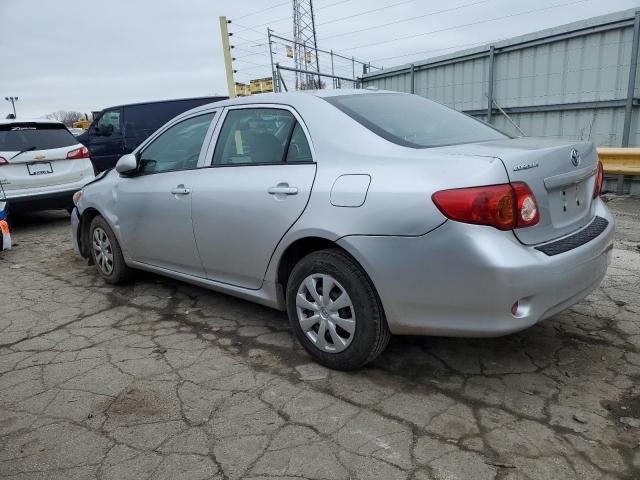 1NXBU4EE5AZ211449 - 2010 TOYOTA COROLLA BASE SILVER photo 2