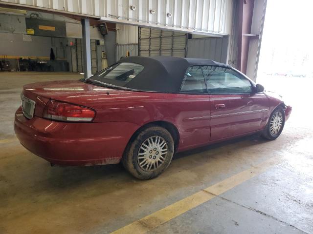 1C3EL45X12N262520 - 2002 CHRYSLER SEBRING LX RED photo 3