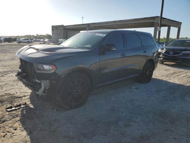 1C4SDHCTXJC451700 - 2018 DODGE DURANGO RT R/T GRAY photo 1