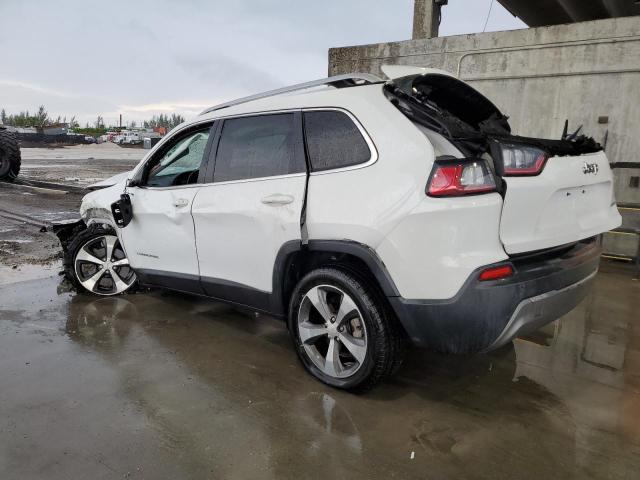 1C4PJLDB9KD325508 - 2019 JEEP CHEROKEE LIMITED WHITE photo 2