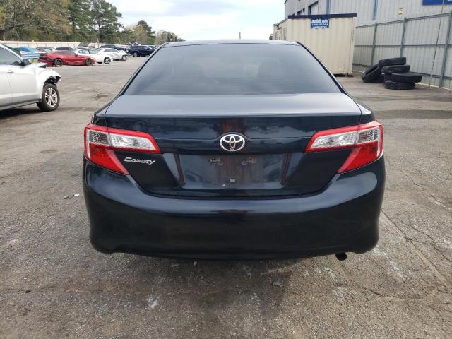 4T4BF1FK3CR261949 - 2012 TOYOTA CAMRY BASE BLACK photo 6