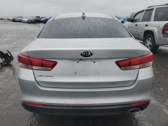 5XXGT4L38GG045652 - 2016 KIA OPTIMA LX SILVER photo 6