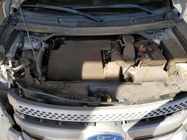 1FMHK7B82CGA21304 - 2012 FORD EXPLORER SILVER photo 12