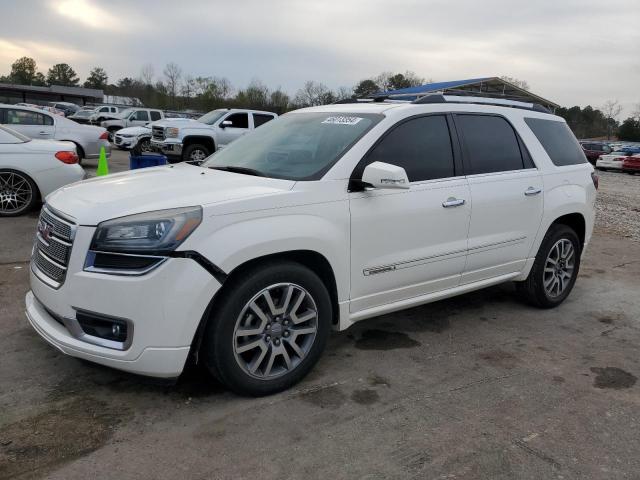 1GKKRTKD7EJ217017 - 2014 GMC ACADIA DENALI WHITE photo 1