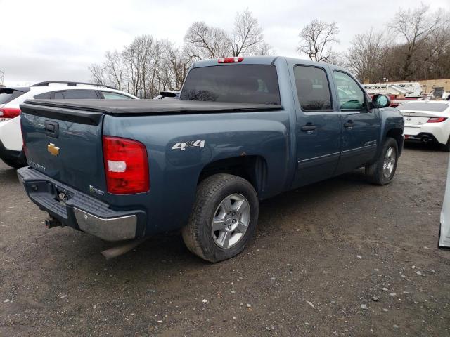 3GCUKUEJ6DG232673 - 2013 CHEVROLET SILVERADO K1500 HYBRID BLUE photo 3