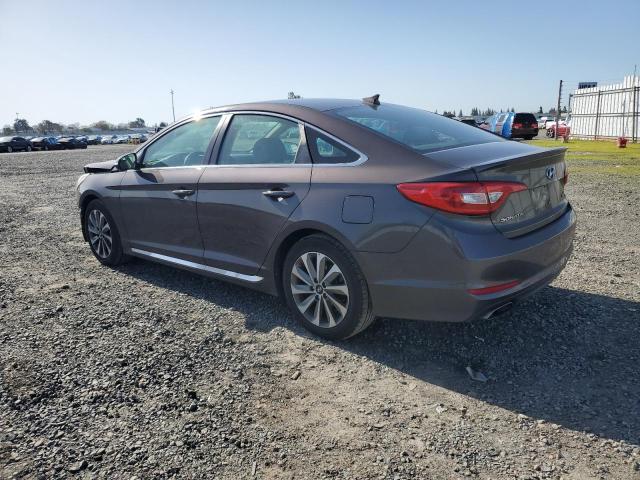 5NPE34AF6GH403761 - 2016 HYUNDAI SONATA SPORT BROWN photo 2