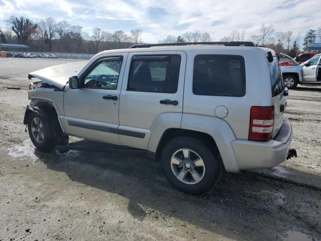 1J8GP28K39W504749 - 2009 JEEP LIBERTY SPORT SILVER photo 2