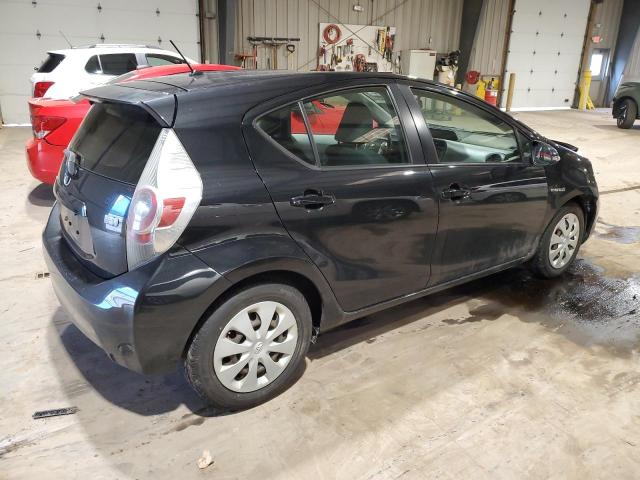 JTDKDTB31C1504920 - 2012 TOYOTA PRIUS C BLACK photo 3