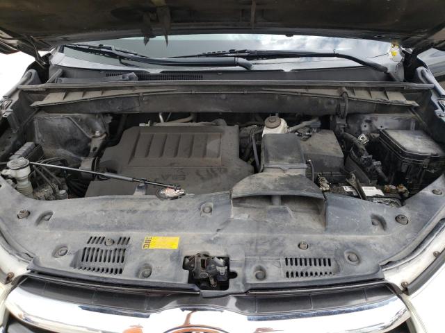 5TDJKRFH6GS240709 - 2016 TOYOTA HIGHLANDER XLE 黑色 照片 12