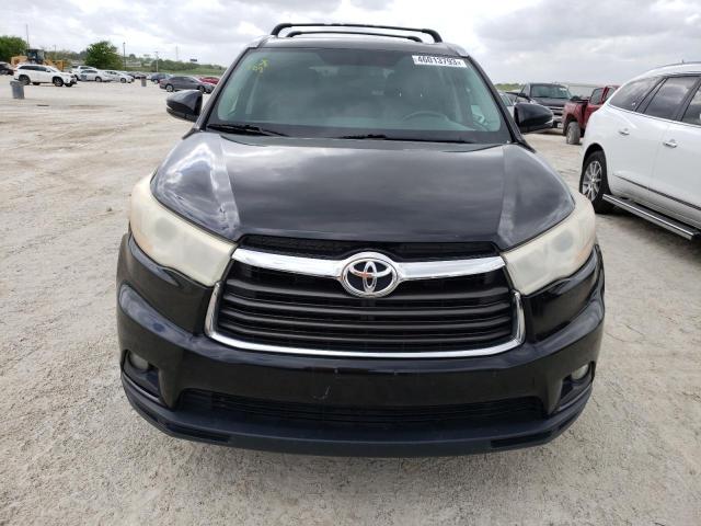 5TDJKRFH6GS240709 - 2016 TOYOTA HIGHLANDER XLE 黑色 照片 5