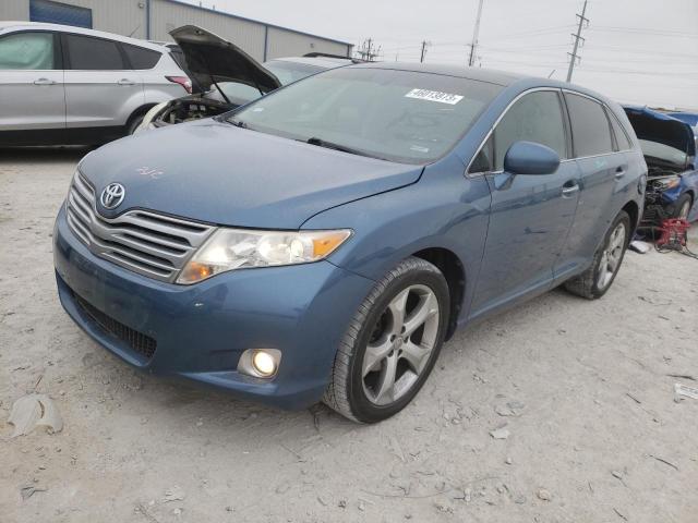 4T3BK11A89U008307 - 2009 TOYOTA VENZA BLUE photo 1