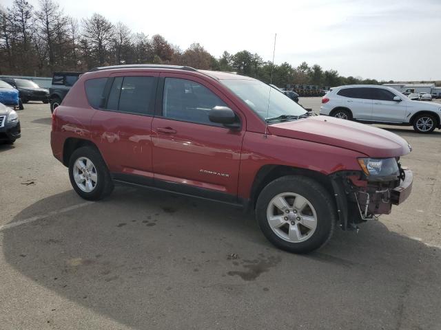 1C4NJCBA6ED779091 - 2014 JEEP COMPASS SPORT RED photo 4