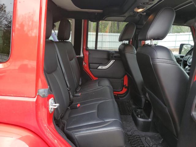 1C4BJWEG7GL224938 - 2016 JEEP WRANGLER U SAHARA RED photo 10