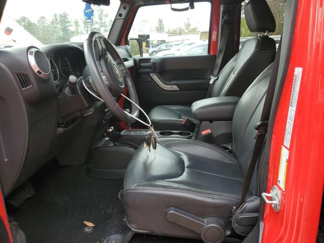 1C4BJWEG7GL224938 - 2016 JEEP WRANGLER U SAHARA RED photo 7