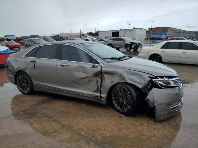 3LN6L2LUXGR628259 - 2016 LINCOLN MKZ HYBRID TAN photo 4