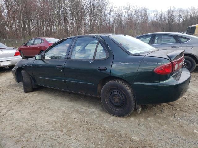 1G1JF52F737195441 - 2003 CHEVROLET CAVALIER LS GREEN photo 2