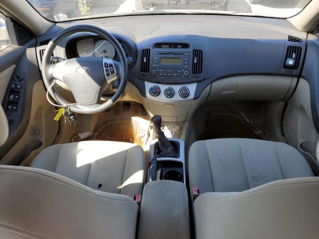 KMHDU46D37U074289 - 2007 HYUNDAI ELANTRA GLS GOLD photo 8