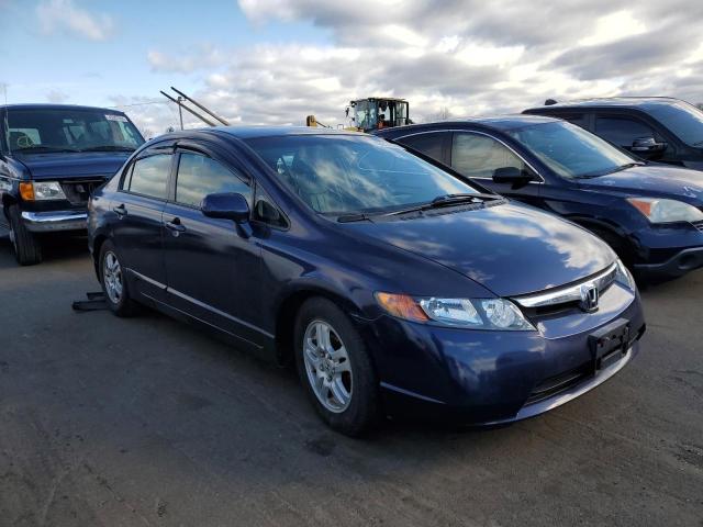 2HGFA16566H517096 - 2006 HONDA CIVIC LX BLUE photo 4