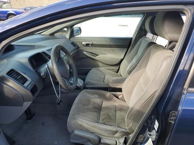 2HGFA16566H517096 - 2006 HONDA CIVIC LX BLUE photo 7