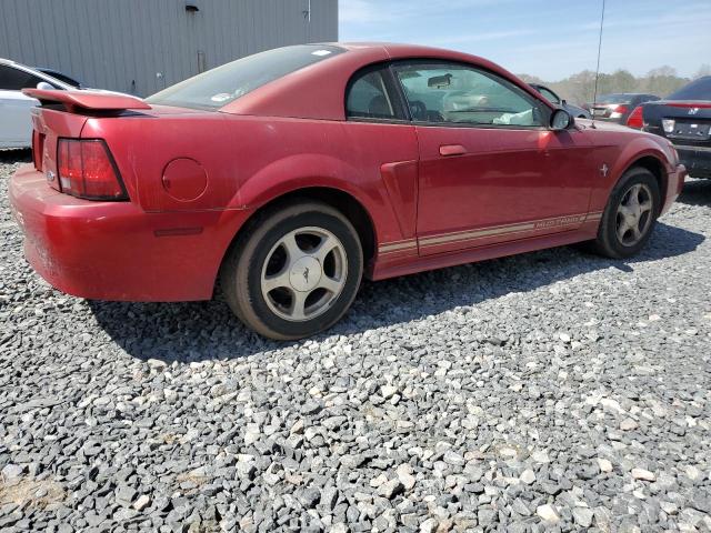 1FAFP40431F259165 - 2001 FORD MUSTANG RED photo 3