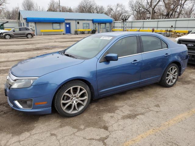 3FAHP0HA6AR366841 - 2010 FORD FUSION SE BLUE photo 1