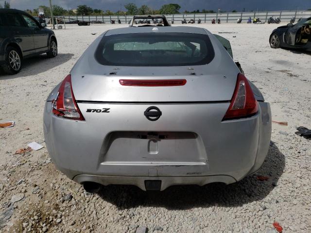 JN1AZ44E59M403648 - 2009 NISSAN 370Z SILVER photo 6