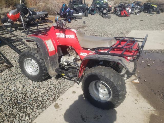 478TE1506NA400636 - 1992 HONDA TRX300 FW RED photo 3