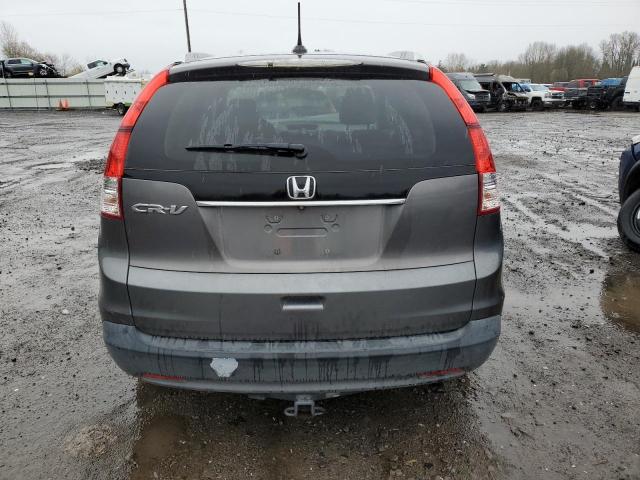 2HKRM3H74DH523349 - 2013 HONDA CR-V EXL GRAY photo 6