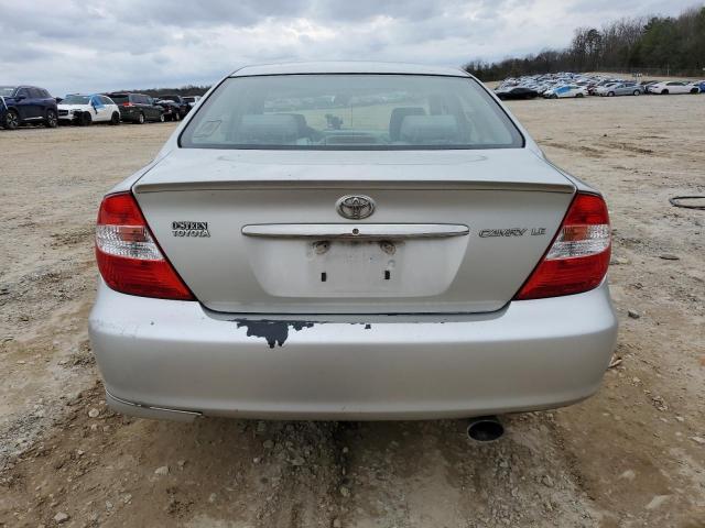4T1BE32K93U196314 - 2003 TOYOTA CAMRY LE SILVER photo 6