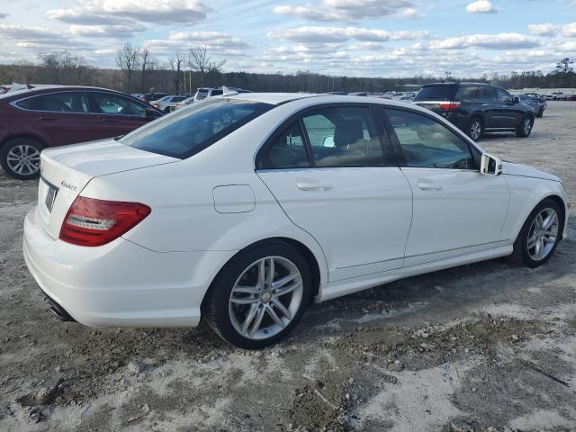 WDDGF8AB4EA960697 - 2014 MERCEDES-BENZ C 300 4MATIC WHITE photo 3