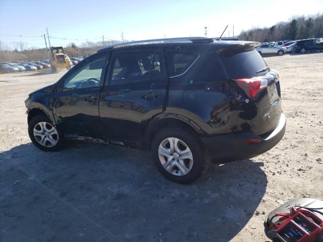 2T3BFREV3EW226911 - 2014 TOYOTA RAV4 LE BLACK photo 2