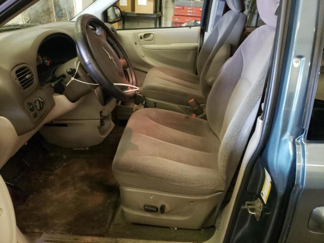 2C4GP54L55R325526 - 2005 CHRYSLER TOWN & COU TOURING ვერცხლისფერი ფოტო 7